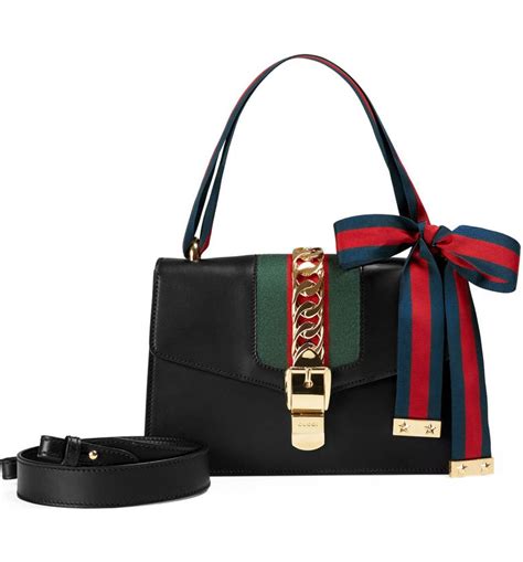 gucci sylvie leather mini shoulder bag|Gucci sylvie 1969 bag.